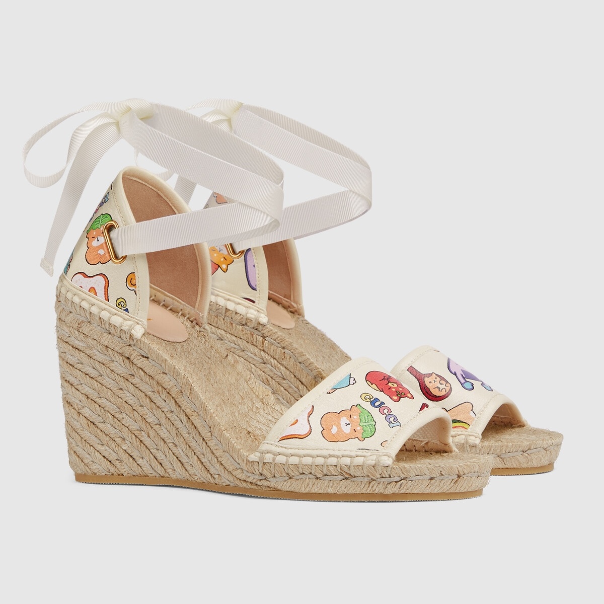 Women's Gucci animal print espadrille - 2