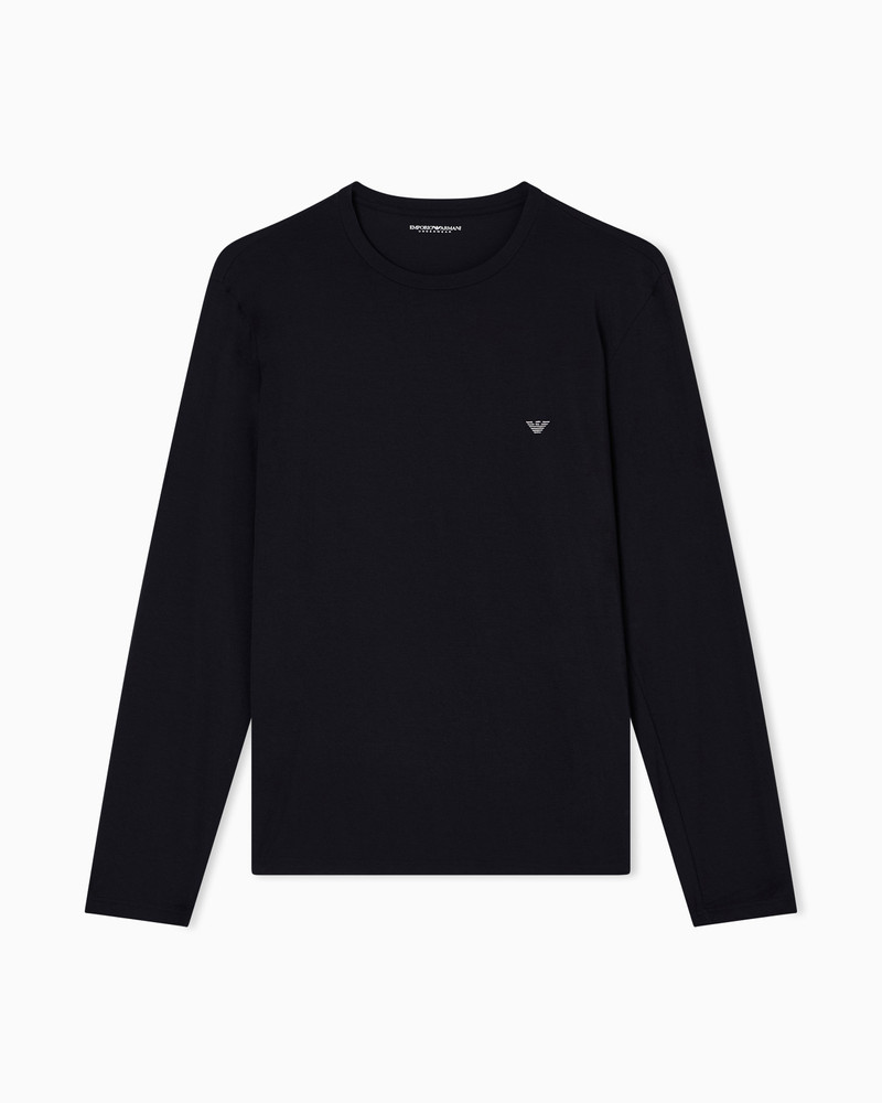 FITTED LOUNGEWEAR TOP IN COSY MODAL 1