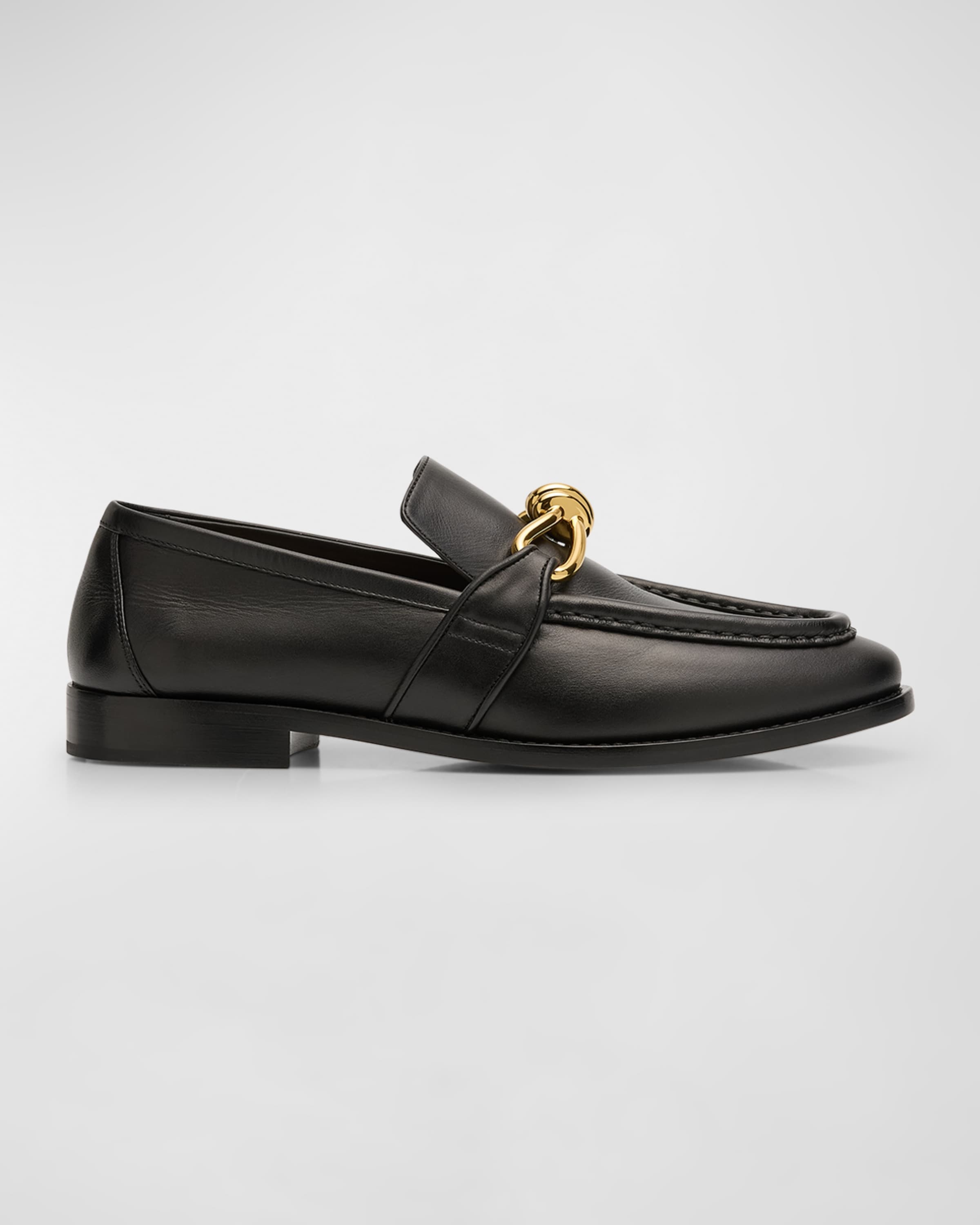 Men's Astaire Metallic Knot Napa Loafers - 1