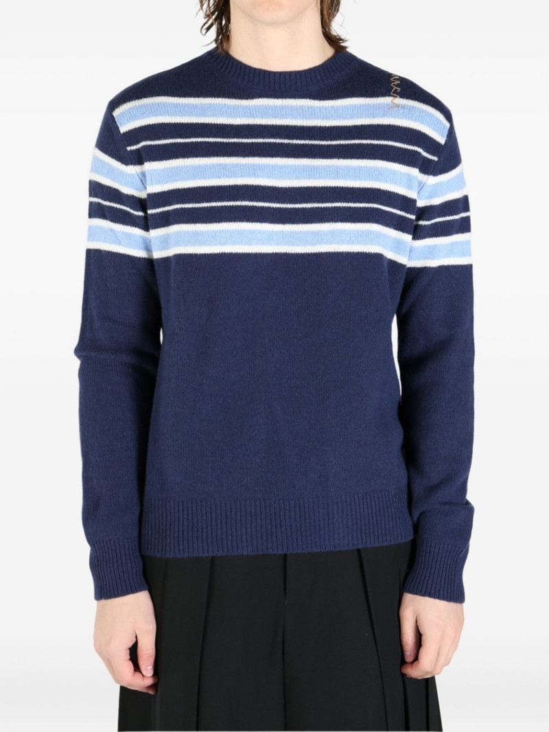 Marni striped jumper outlook