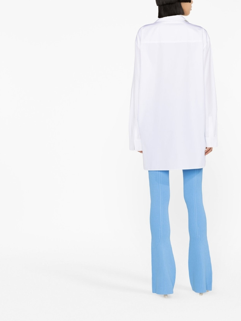 long-sleeve button-fastening shirt 4