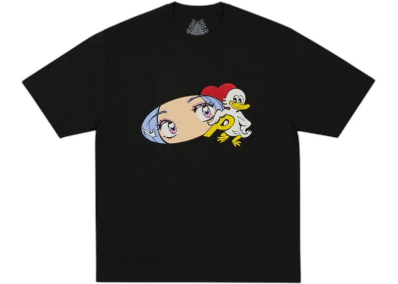 PALACE Palace Rear View T-Shirt Black outlook