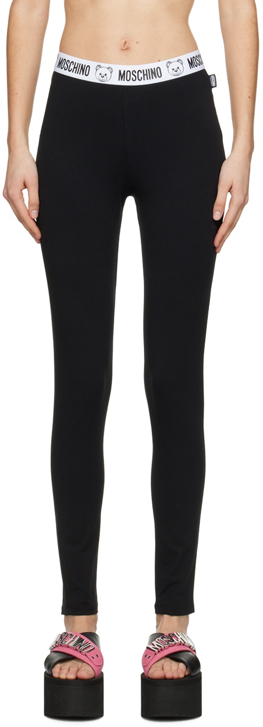 Black Bonded Leggings - 1