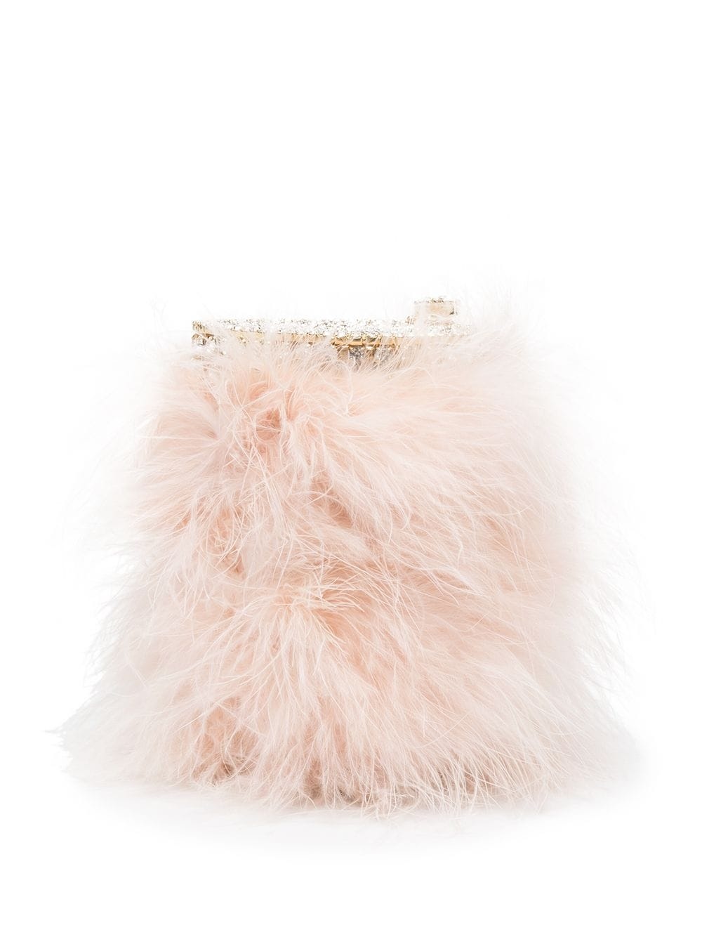 feathered crossbody bag - 3