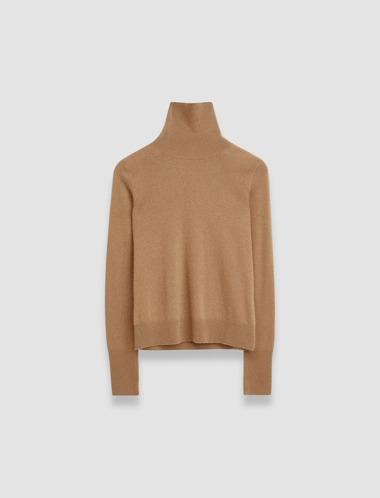 Light Pure Cashmere High Neck Jumper - 1