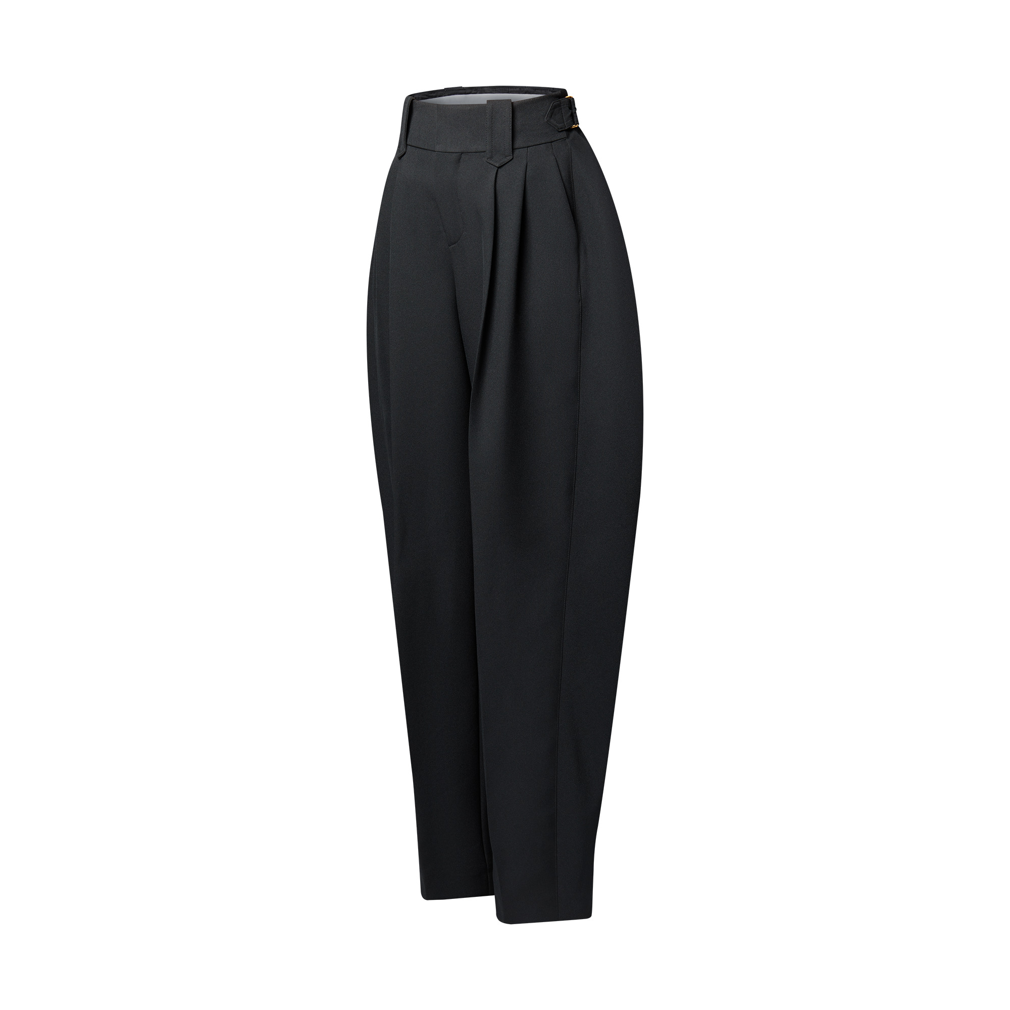 Technical Gabardine Pleat Pants - 2