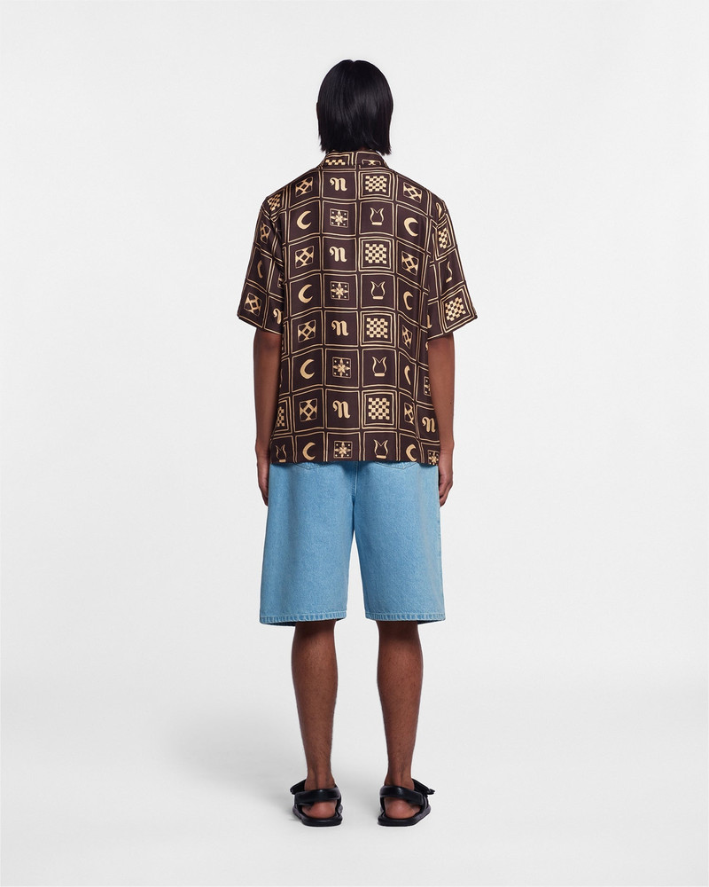 Printed Silk-Twill Shirt 3