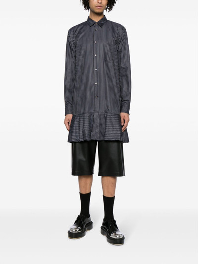 Comme des Garçons Homme Plus long-length cotton shirt outlook