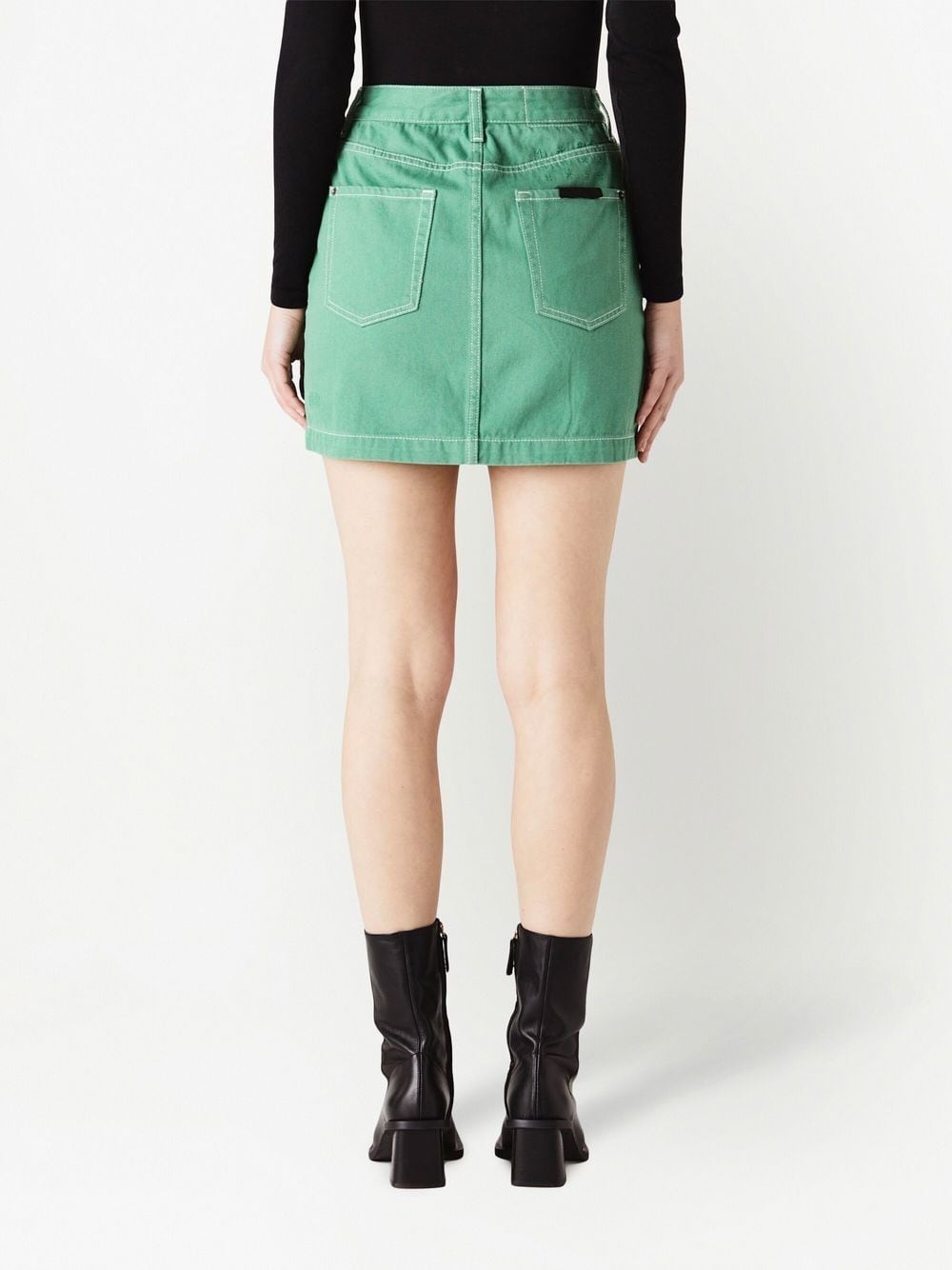 five-pocket mini skirt - 3