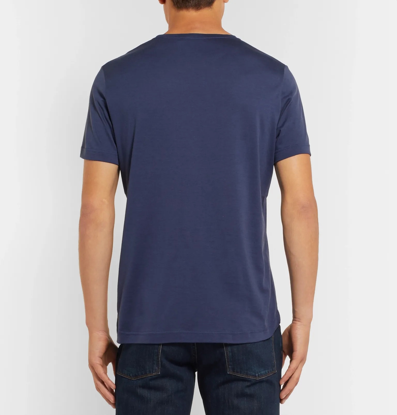 Silk and Cotton-Blend Jersey T-Shirt - 5