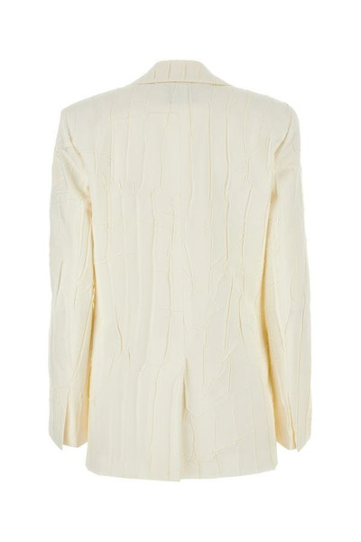 Blumarine Ivory polyester blazer outlook