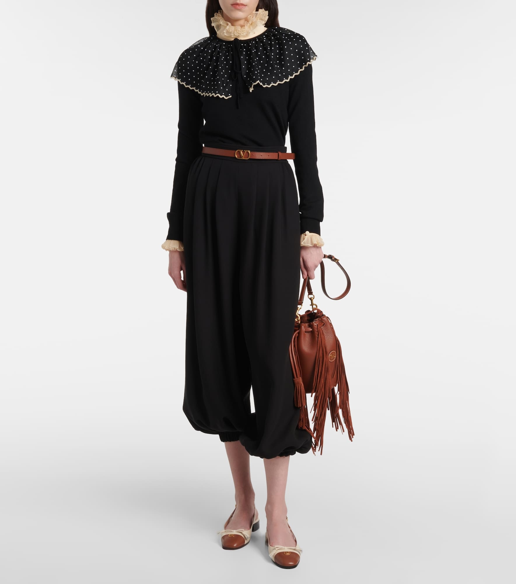 Nellcote Small leather bucket bag - 5