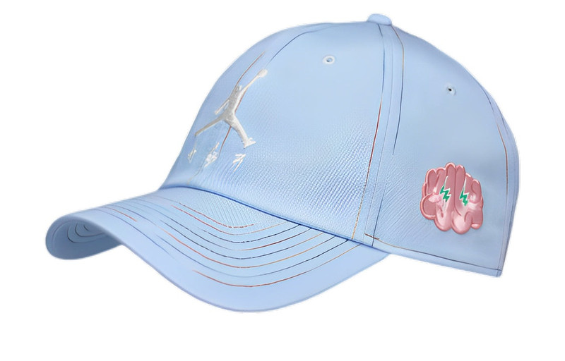 Jordan Air Jordan x J Balvin Heritage86 Cap 'Psychic Blue' DX9307-436 outlook