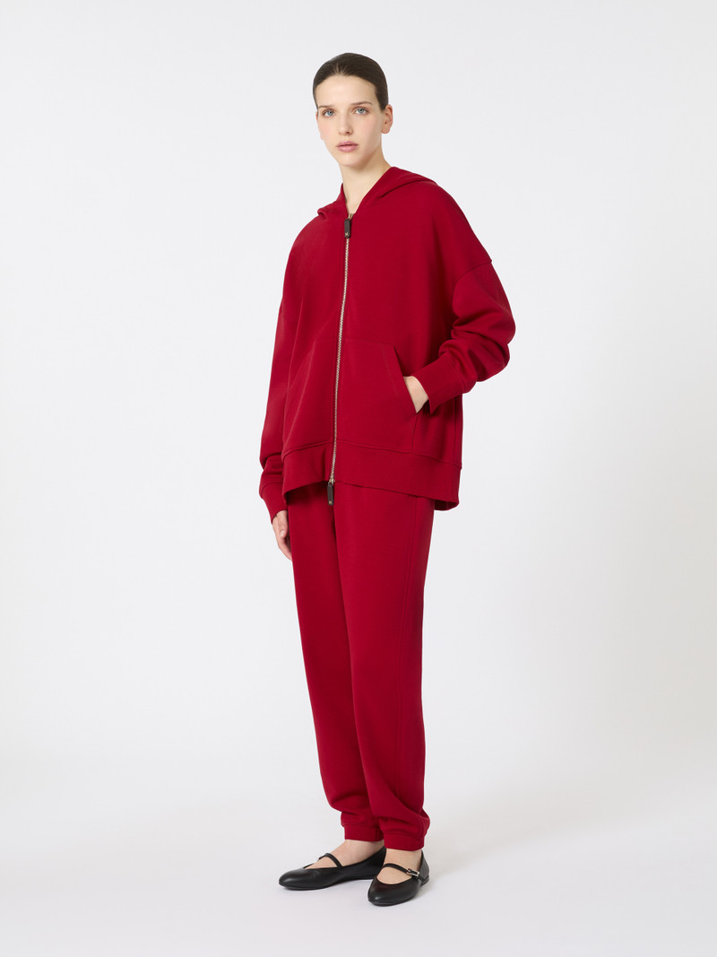 'S Max Mara SIENA Cotton jersey hoodie outlook