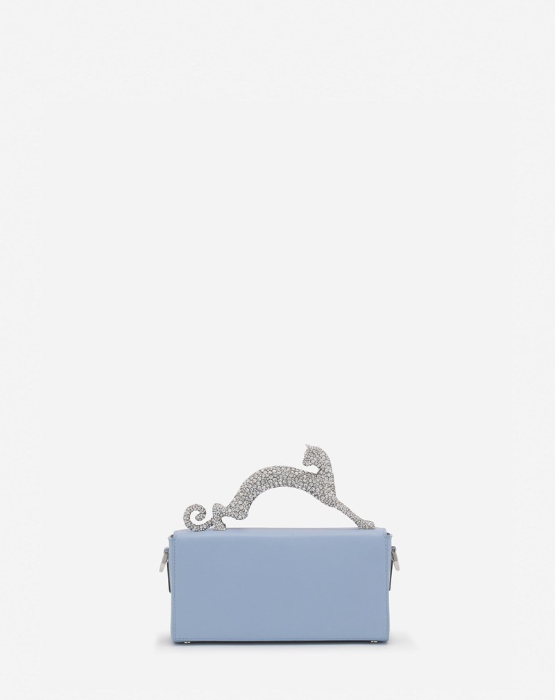 NANO PENCIL CAT LEATHER BAG 4