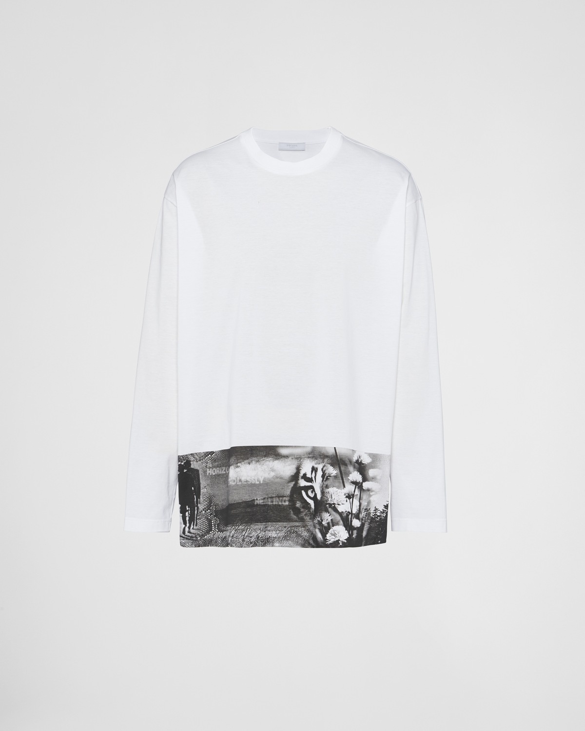 Printed cotton T-shirt - 1