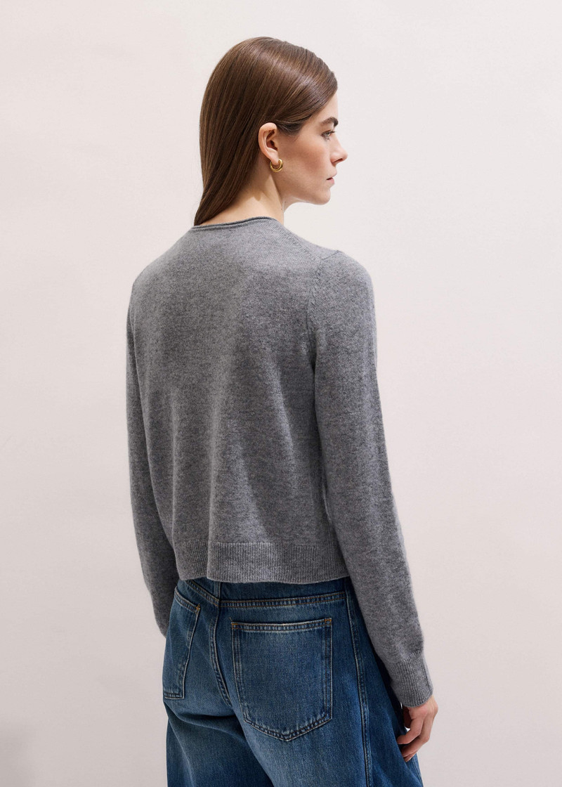 Roll Trim Cardigan 5