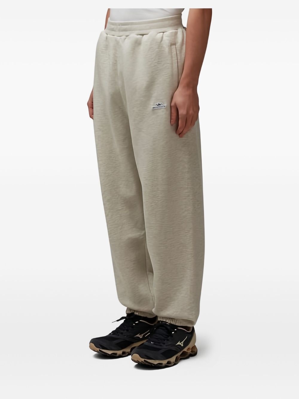 Crown Logo-appliqué track pants - 2