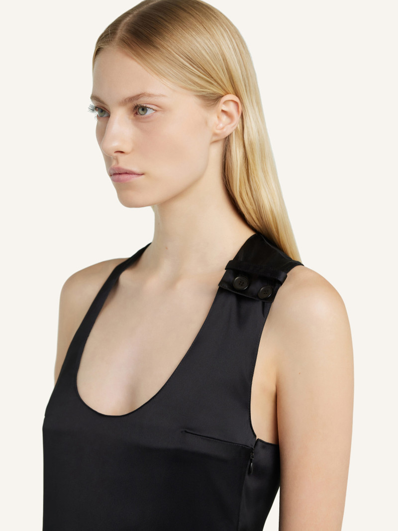 두 배 물통 SATIN EFFECT DRESS 5