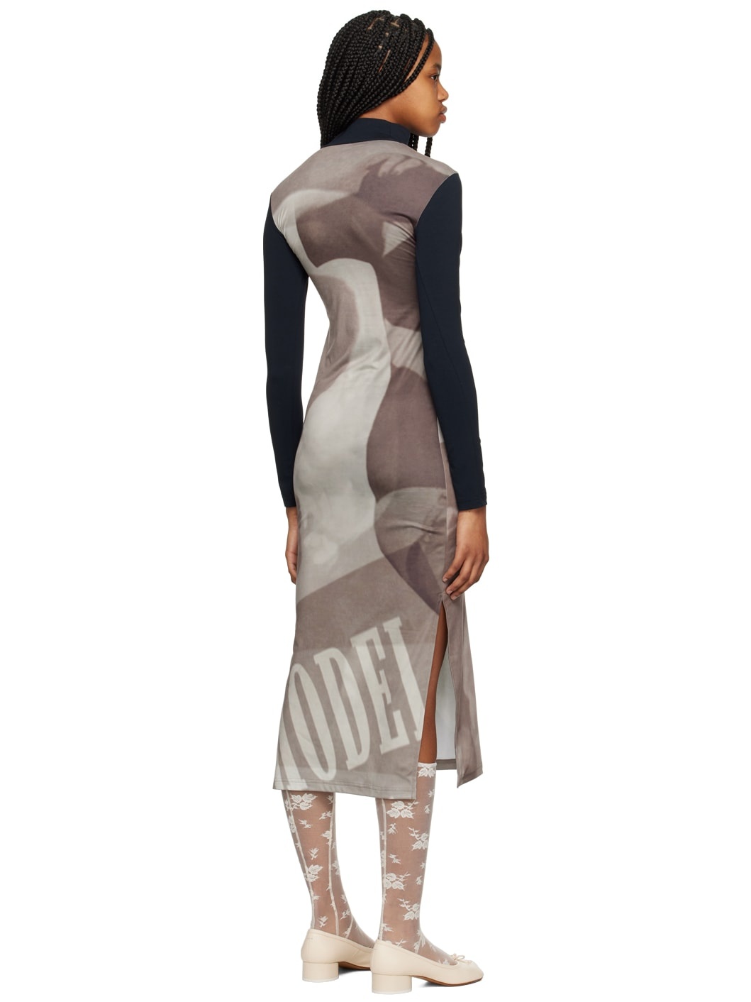 SSENSE Exclusive Brown Maxi Dress - 3