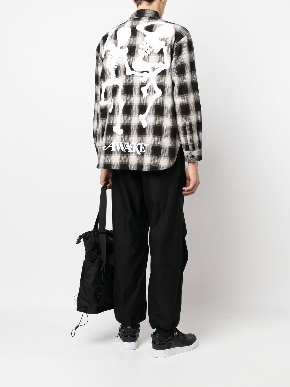 checked long-sleeve shirt - 2
