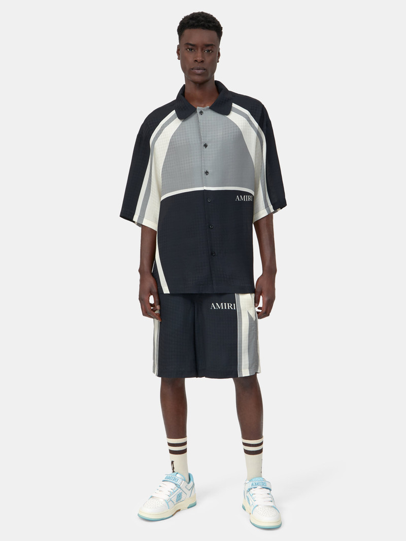 AMIRI MA QUAD PANEL OVERSIZED CAMP SHIRT outlook