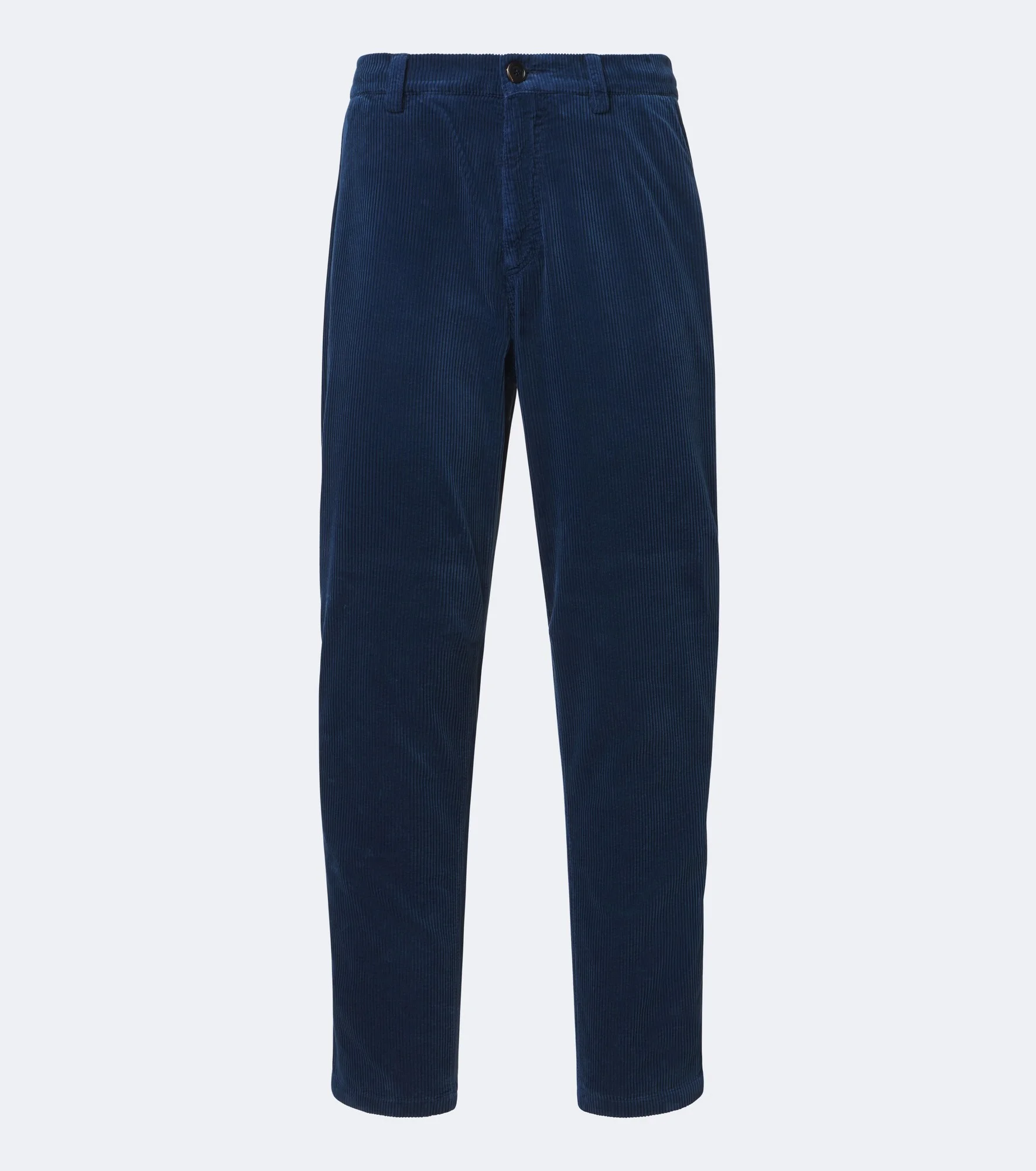 Cotton corduroy straight pants - 1