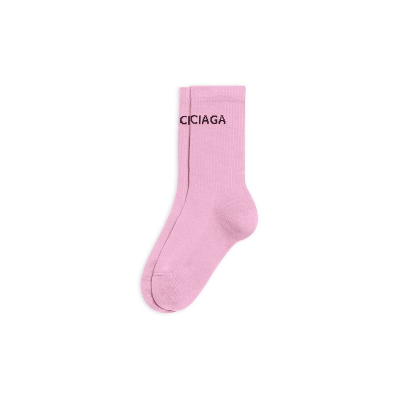 BALENCIAGA Women's Balenciaga Socks in Pink outlook