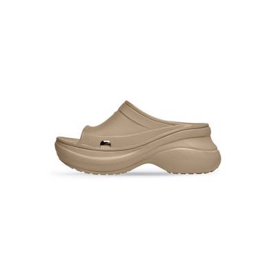 BALENCIAGA pool crocs™ slide sandal outlook