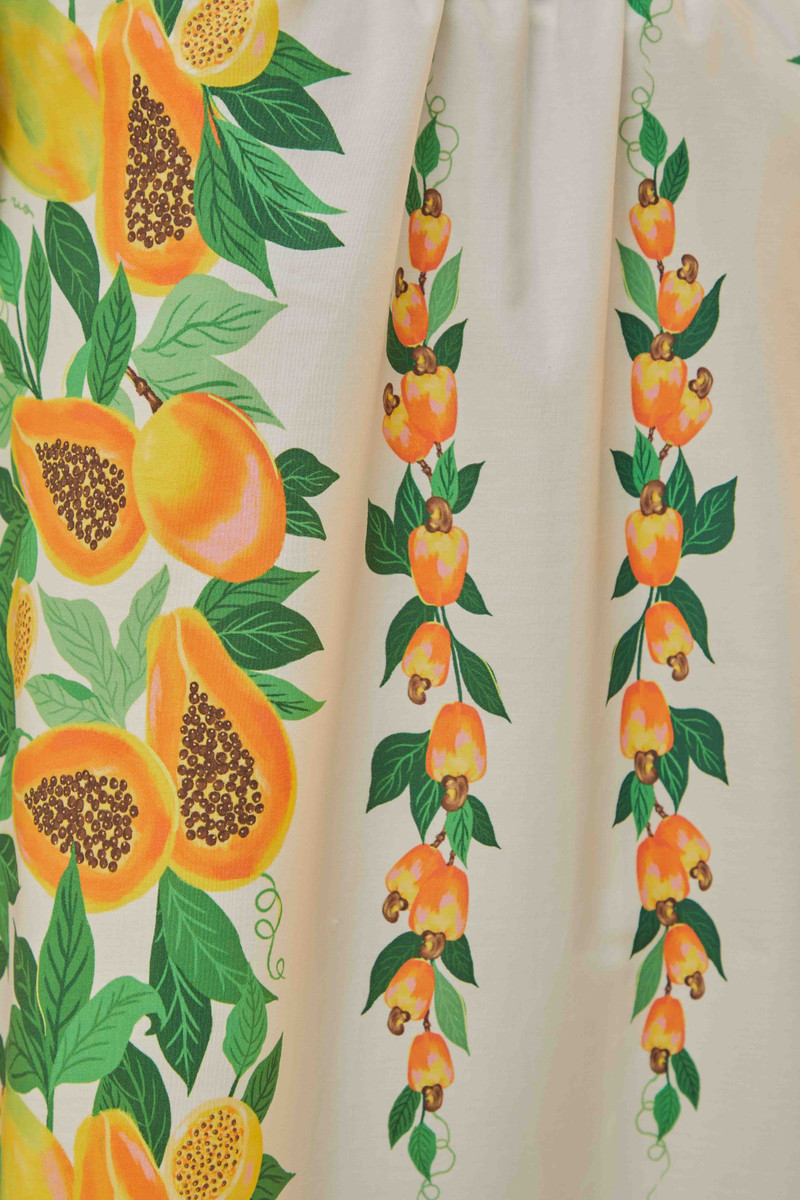 Papaya Salad Scarf Mini Dress 4