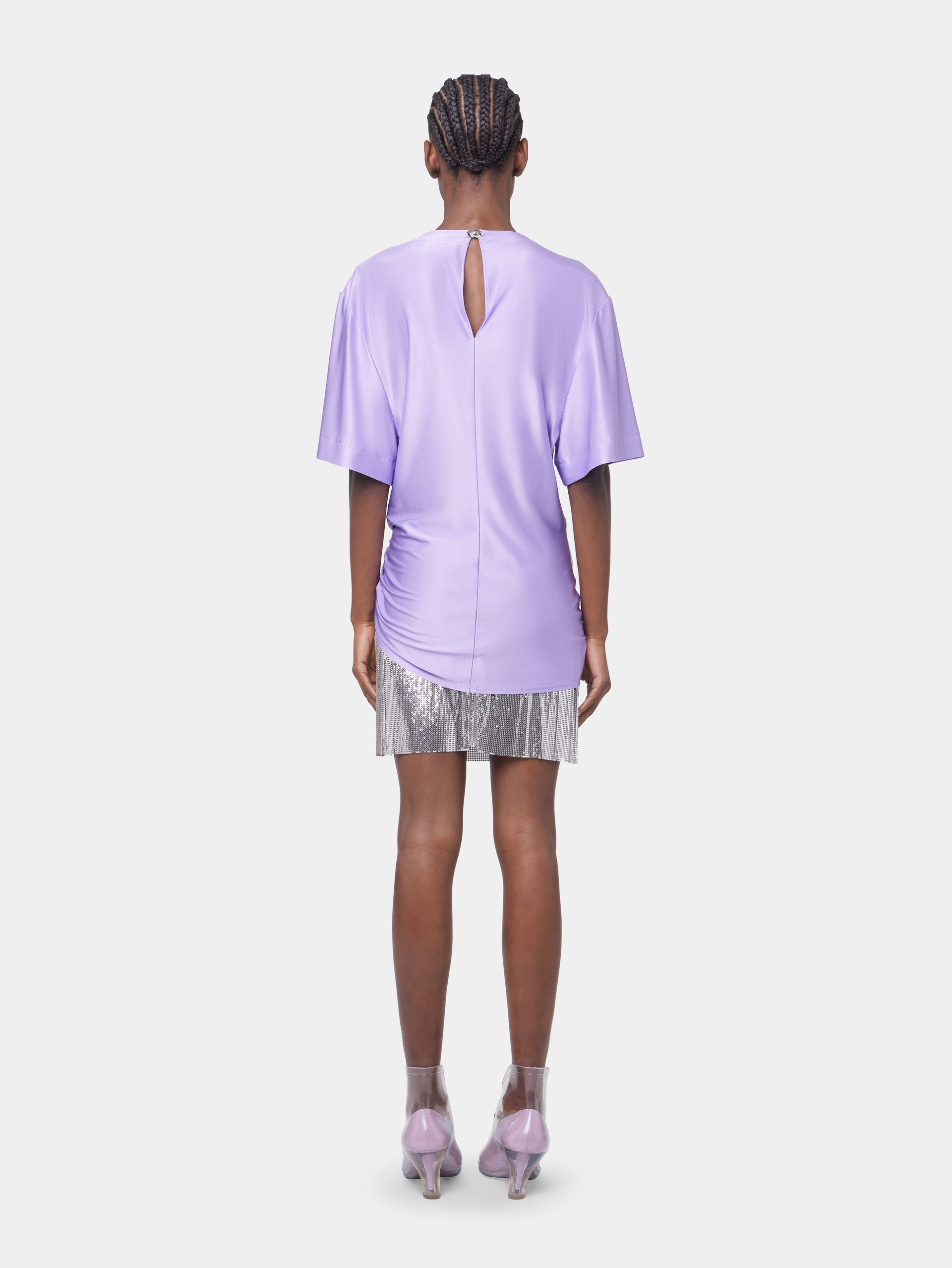 LAVENDER TEE-SHIRT IN JERSEY - 6