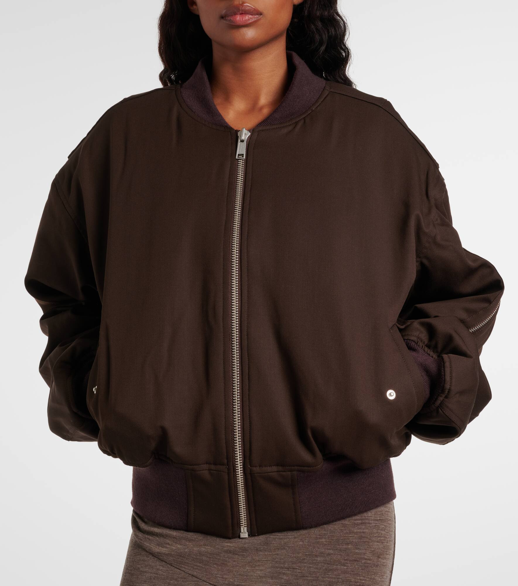 Wool bomber jacket - 6