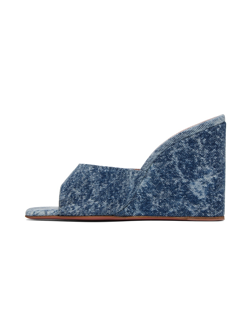 Blue Lupita Wedge Heeled Sandals - 3