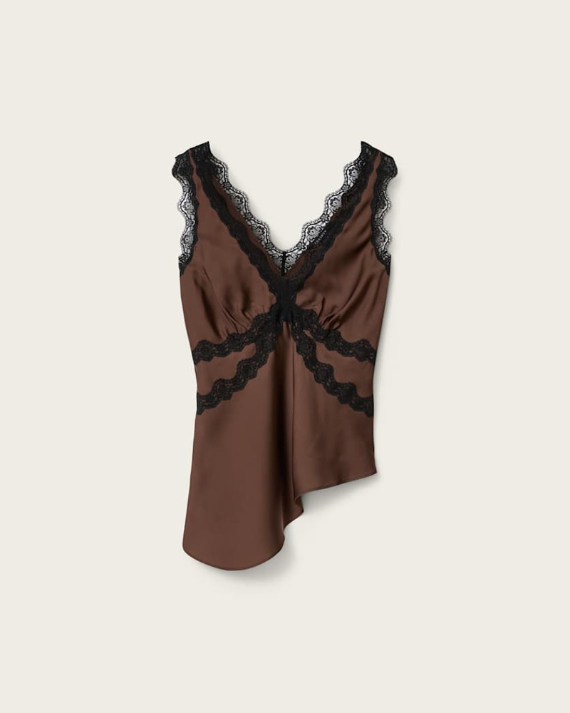 ILKA LACE TRIM CAMI TOP 1