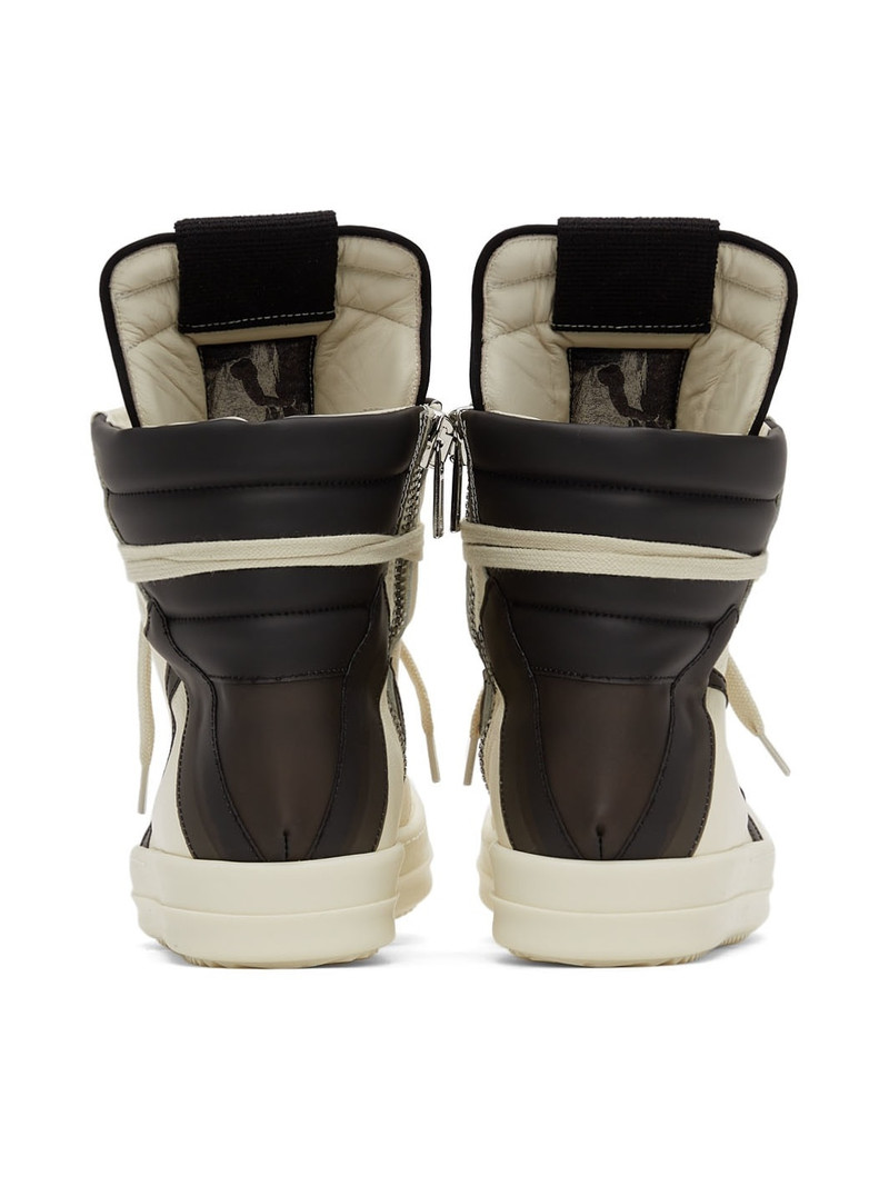 Off-White & Black Geobasket High-Top Sneakers 4