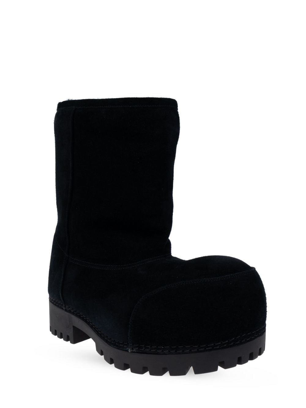 【BALENCIAGA】Alaska Fur Bootie ブーティ Women's Alaska Fur Bootie in Black | Balenciaga US