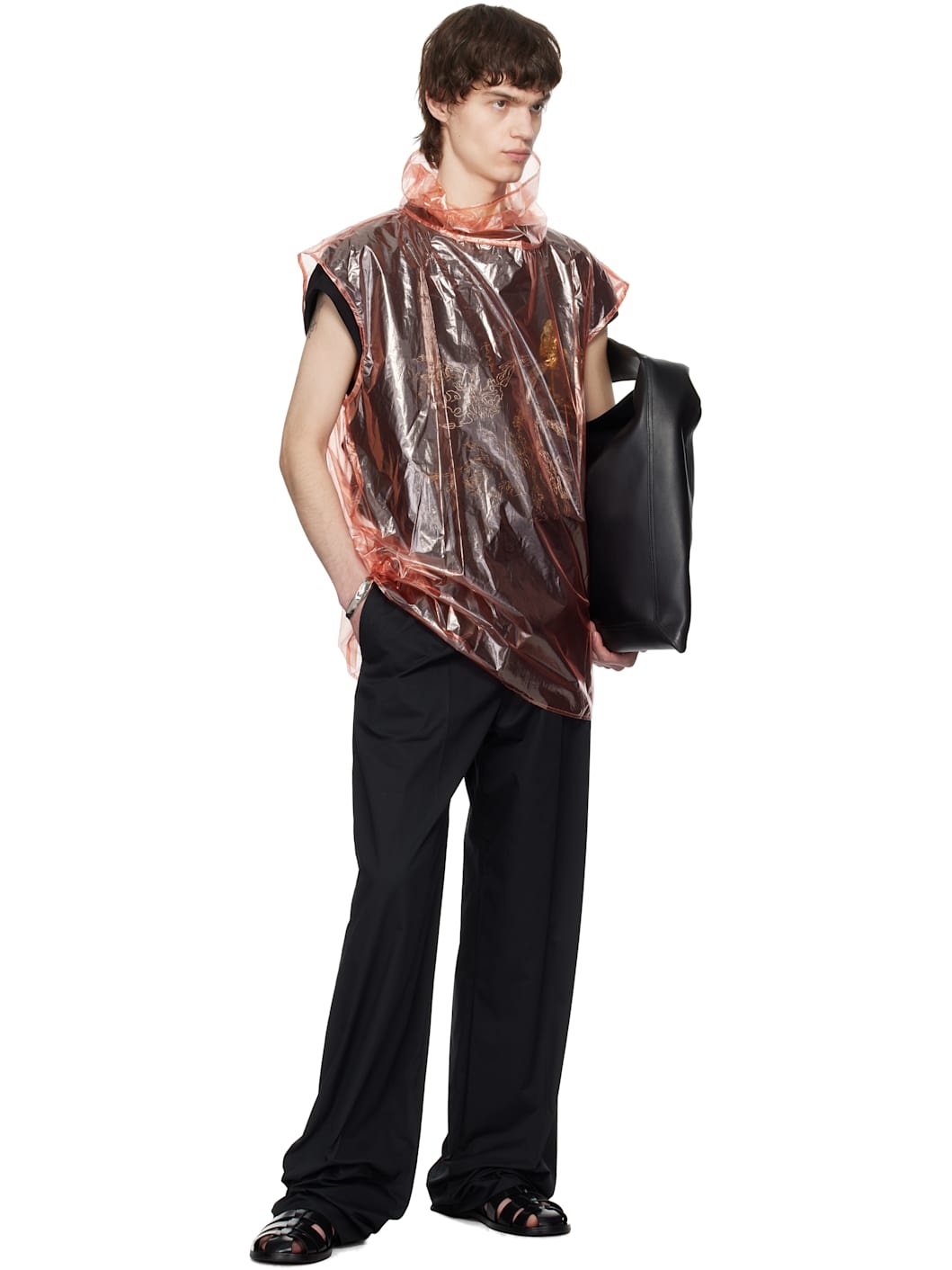 Black Pleated Trousers - 4