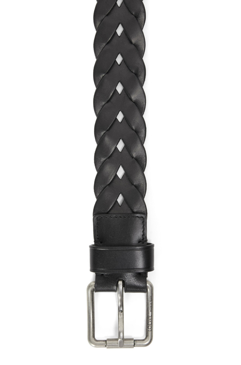Loewe Roller Curve woven belt in vegetable-tanned calfskin outlook