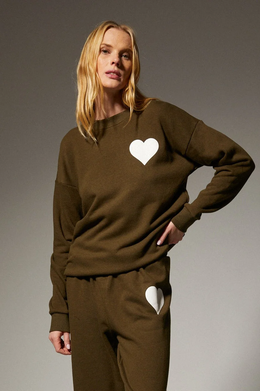 HEART SWEATSHIRT - 1