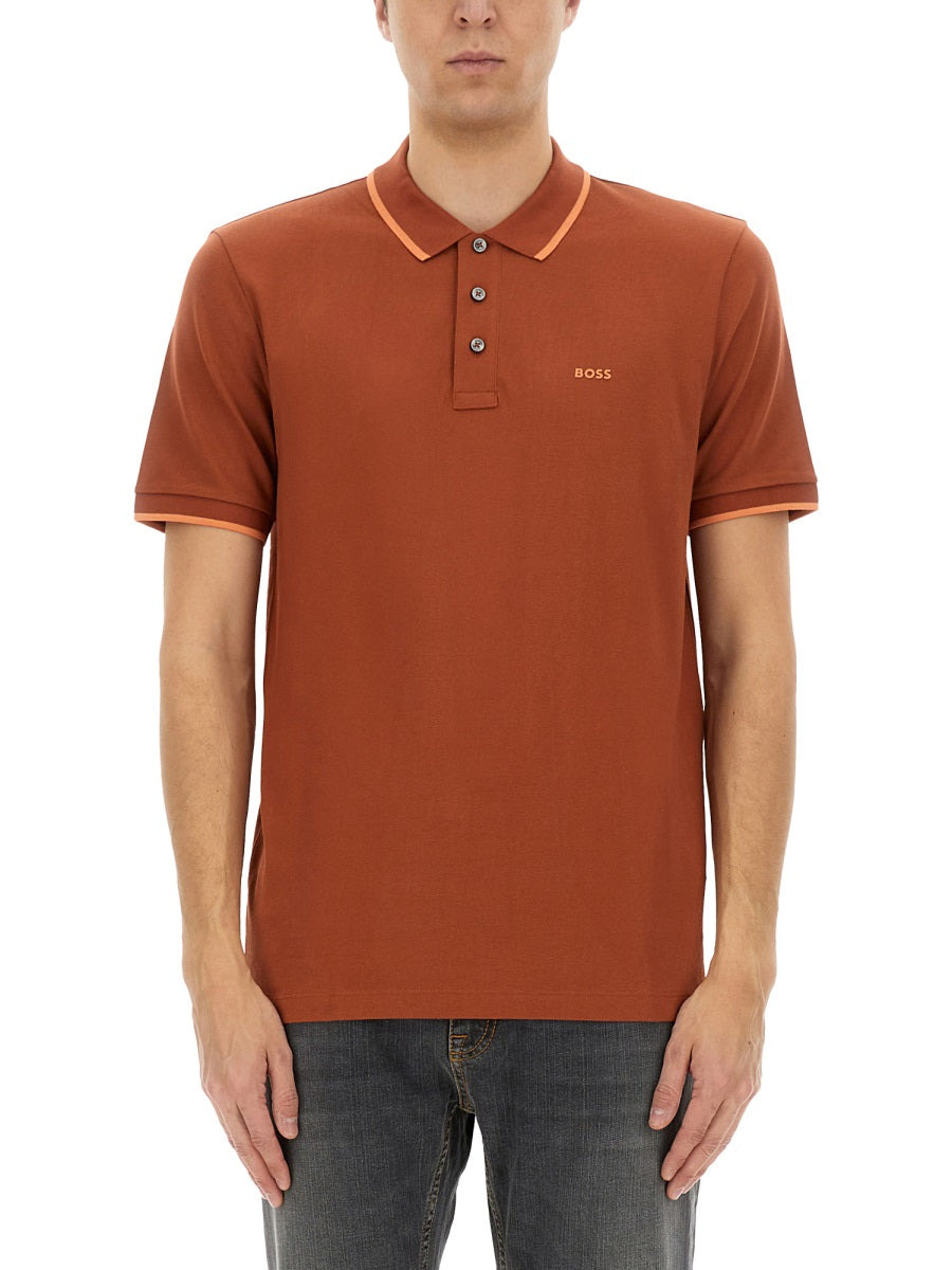 Boss Men Cotton Polo - 1
