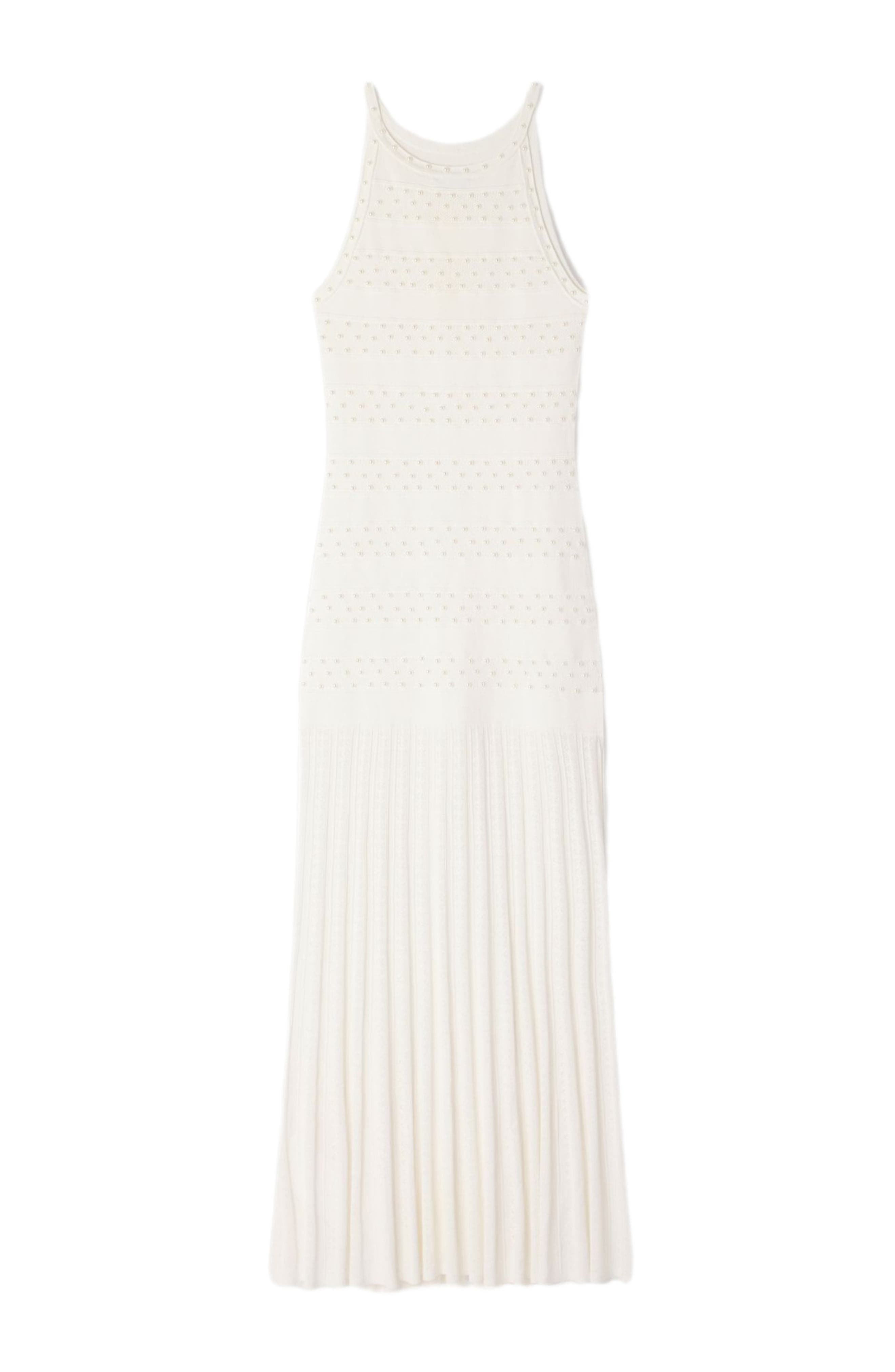 SANDRO Beaded dress in Ecru at Nordstrom - 5