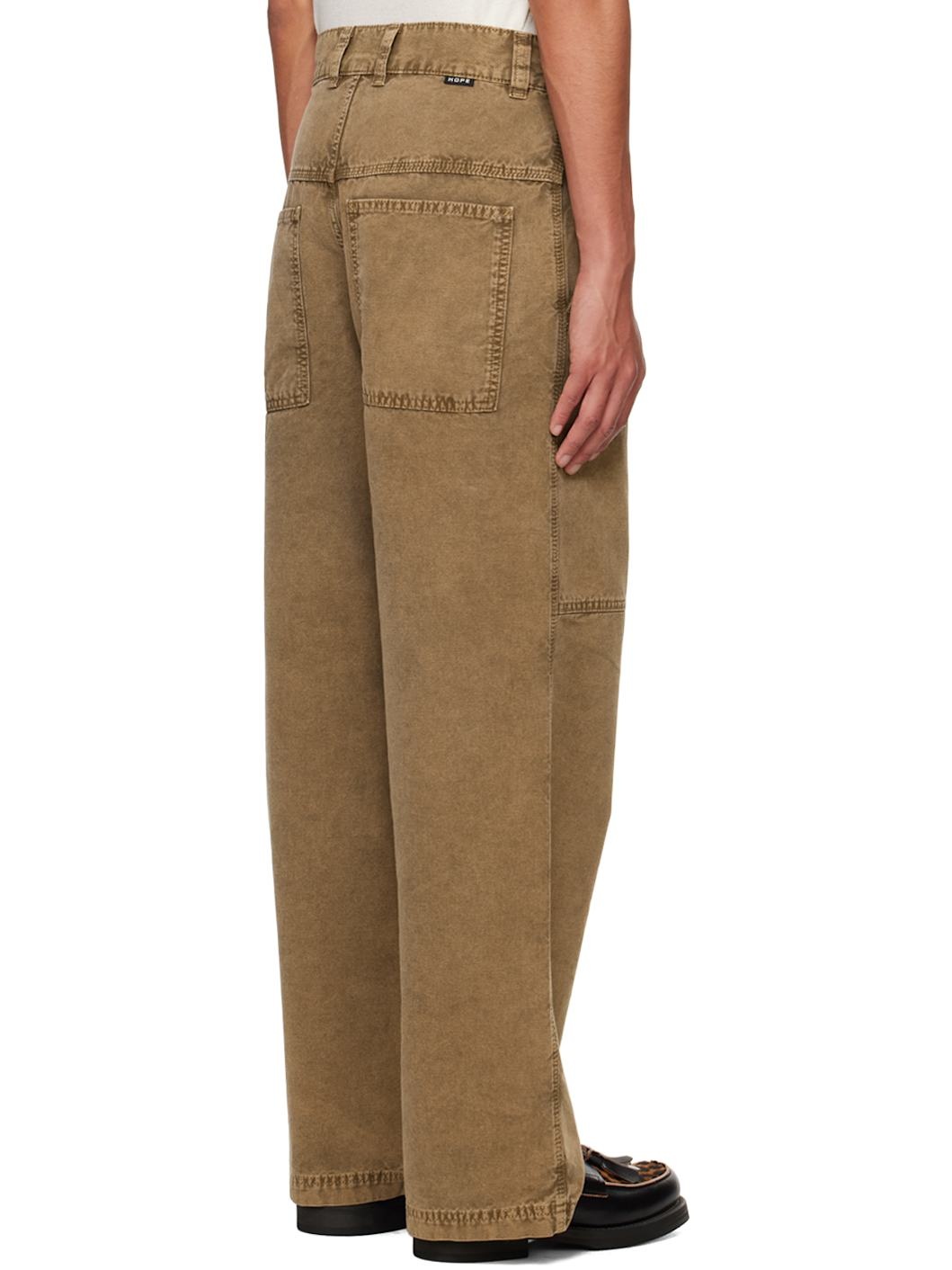 Tan Workwear Trousers - 3