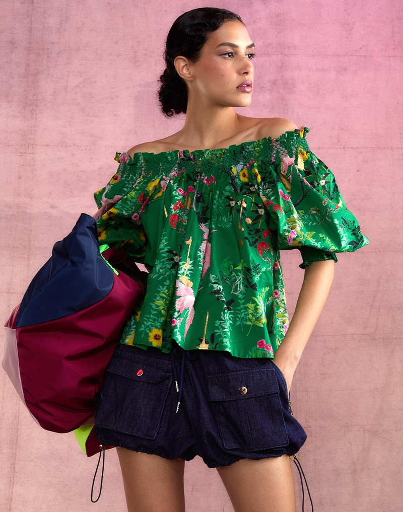 CYNTHIA ROWLEY Malta Off Shoulder Blouse outlook