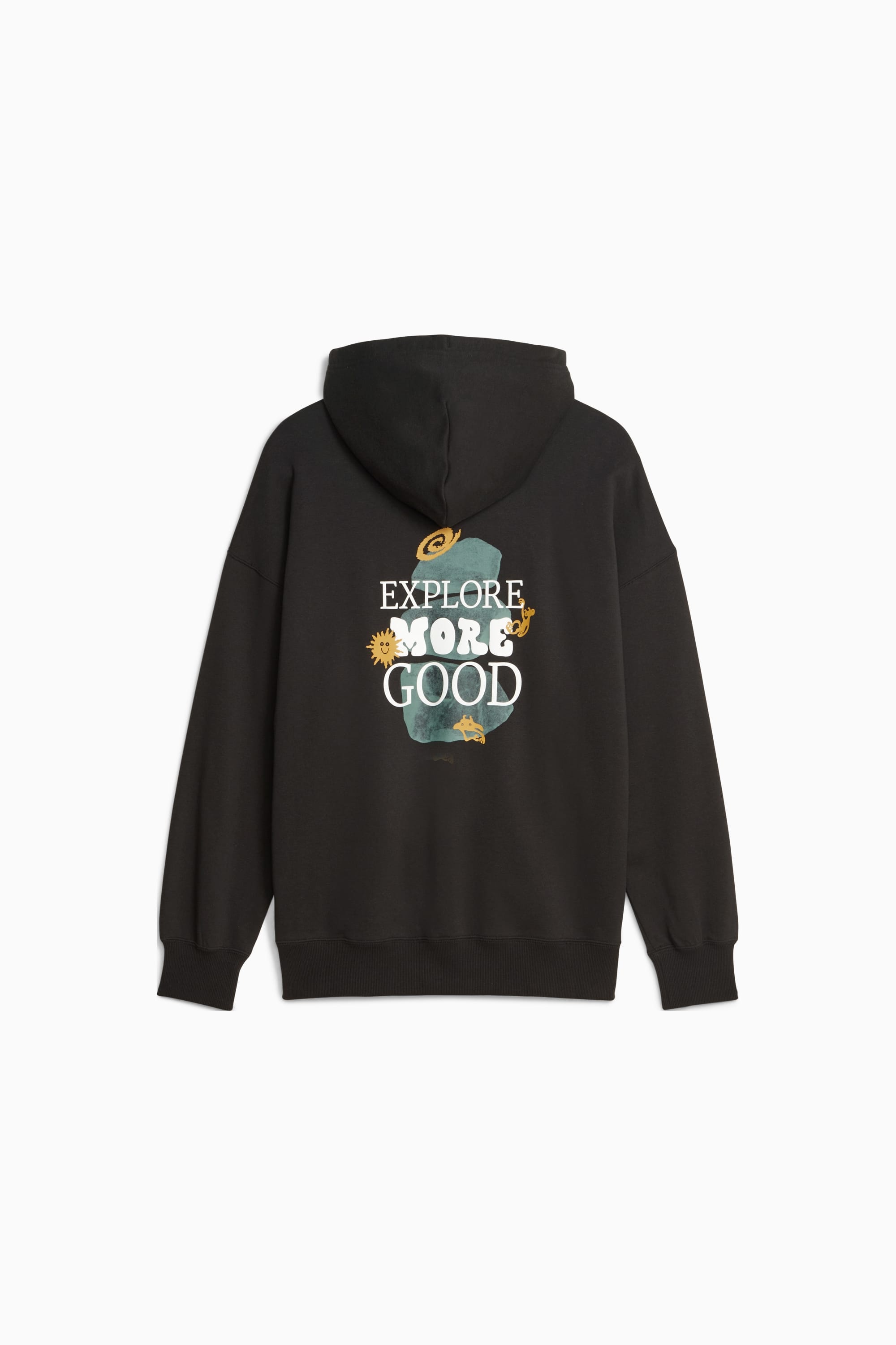 DOWNTOWN Women's Oversized Graphic Hoodie - 2