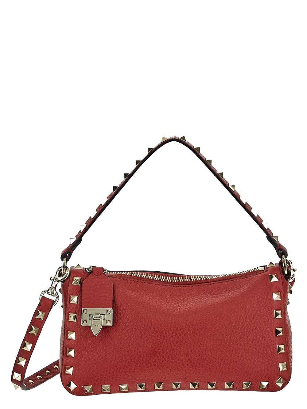 VALENTINO バレンチノ Rockstud East-West ハンドバッグ*2Color Rockstud Calfskin Pumps With Cabochon Stones 65mm for Woman