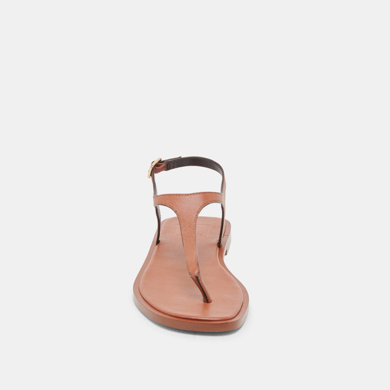 RAYE SANDALS TAN LEATHER 6