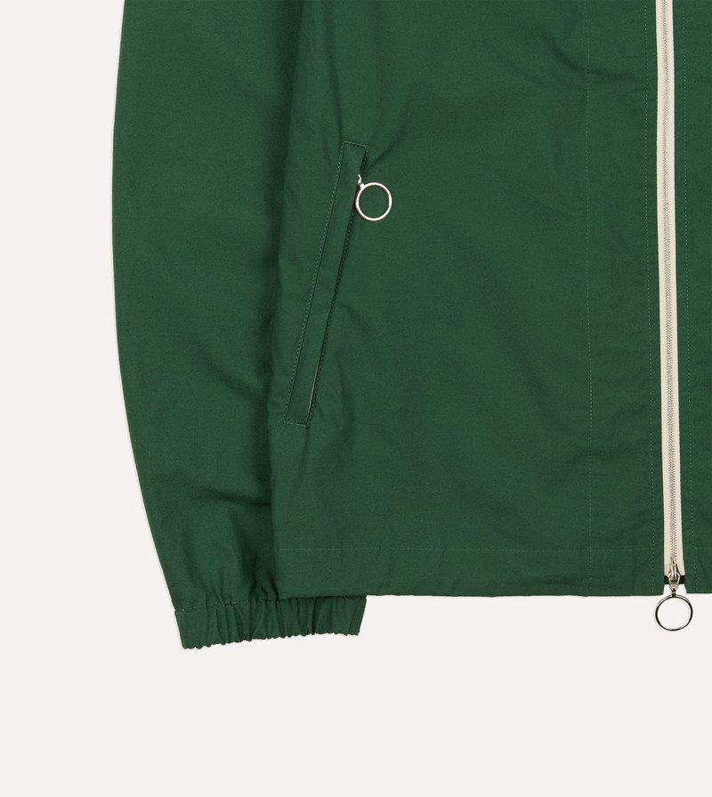 Green Cotton Blouson Jacket 5