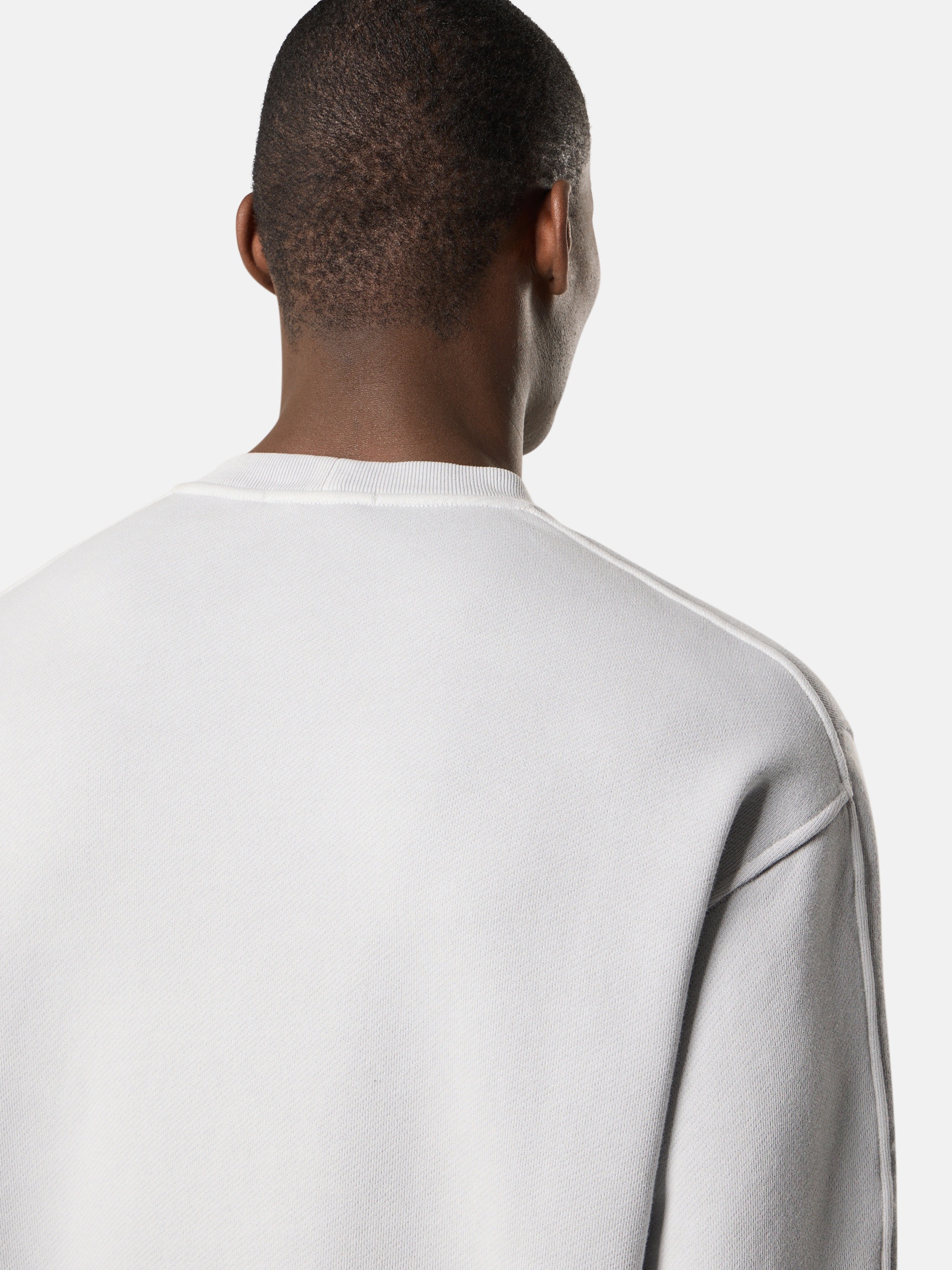 Stone Island 6100032 ORGANIC COTTON DIAGONAL FLEECE 'OLD