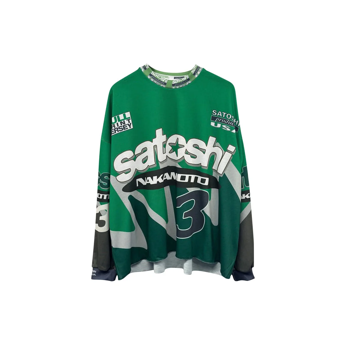 SPEEDWAY LONGSLEEVE (GREEN) - 1