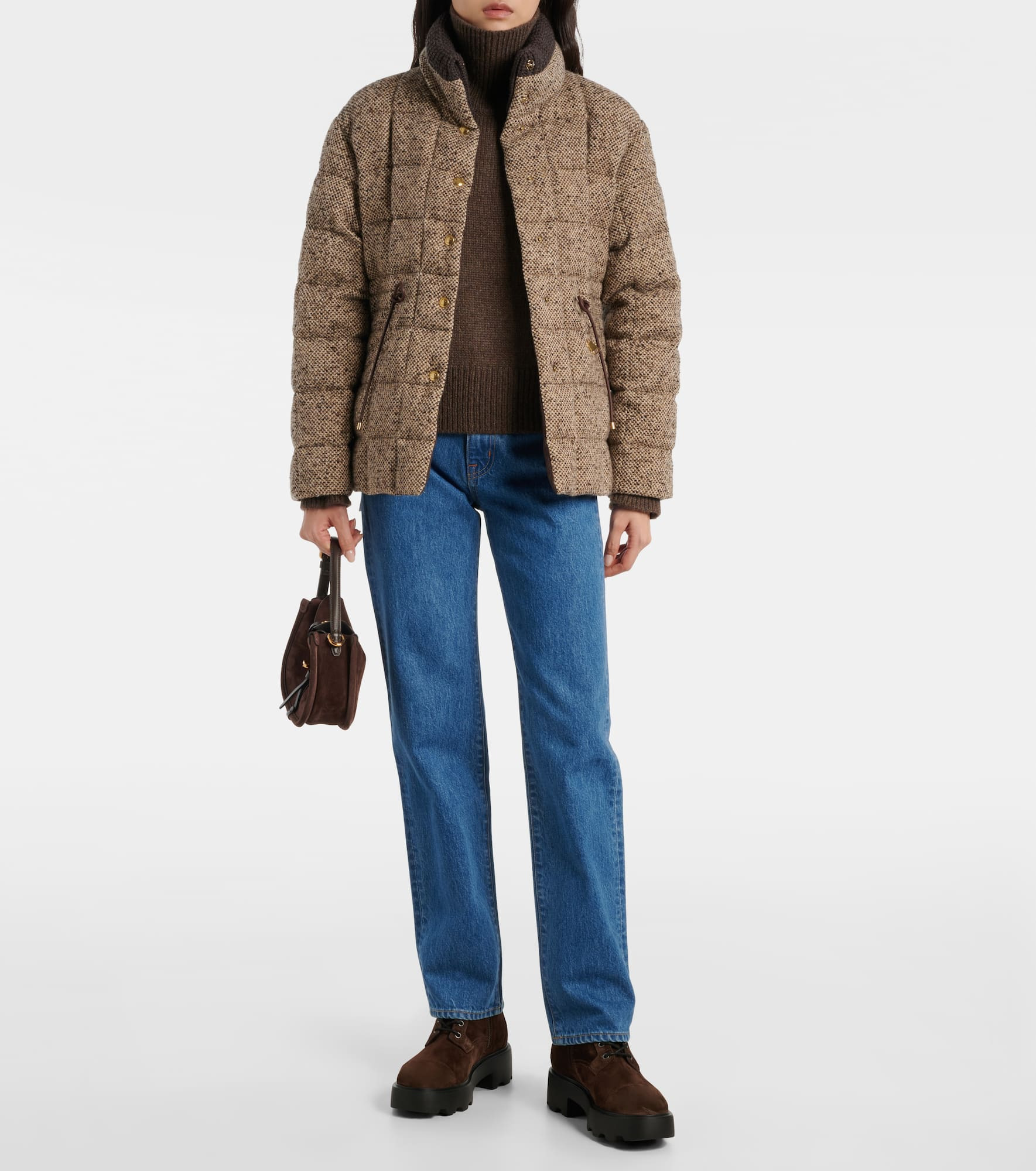 Antigony wool-blend down jacket - 2